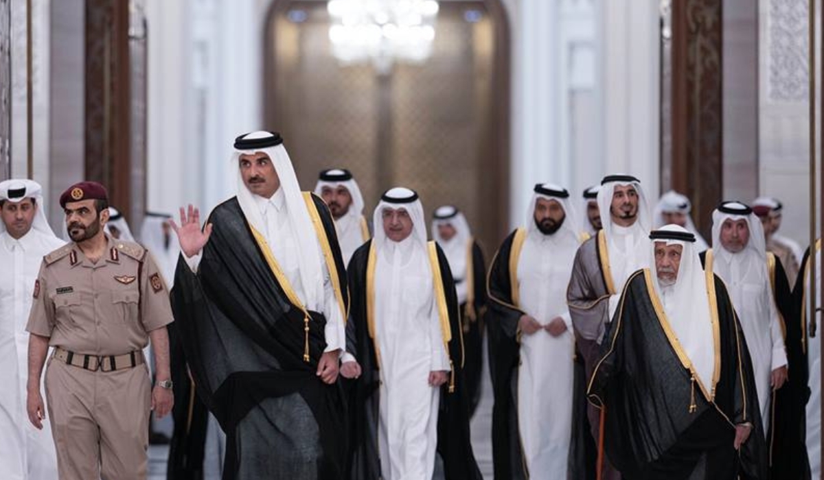 HH the Amir Hosts Iftar Banquet